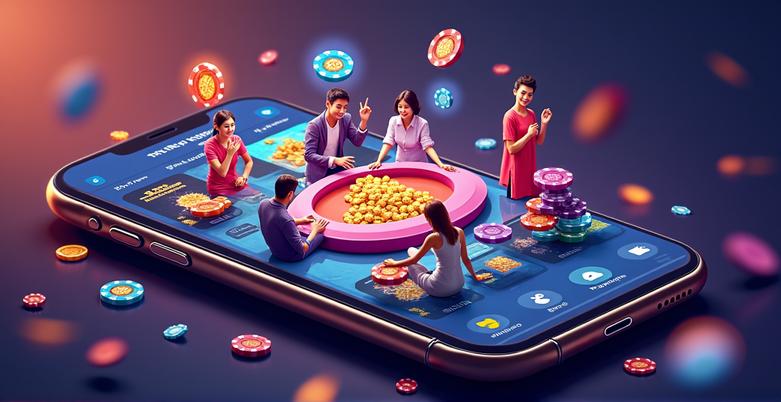 KMR77 casino gaming platform interface showing exciting casino games and features for Cambodian players