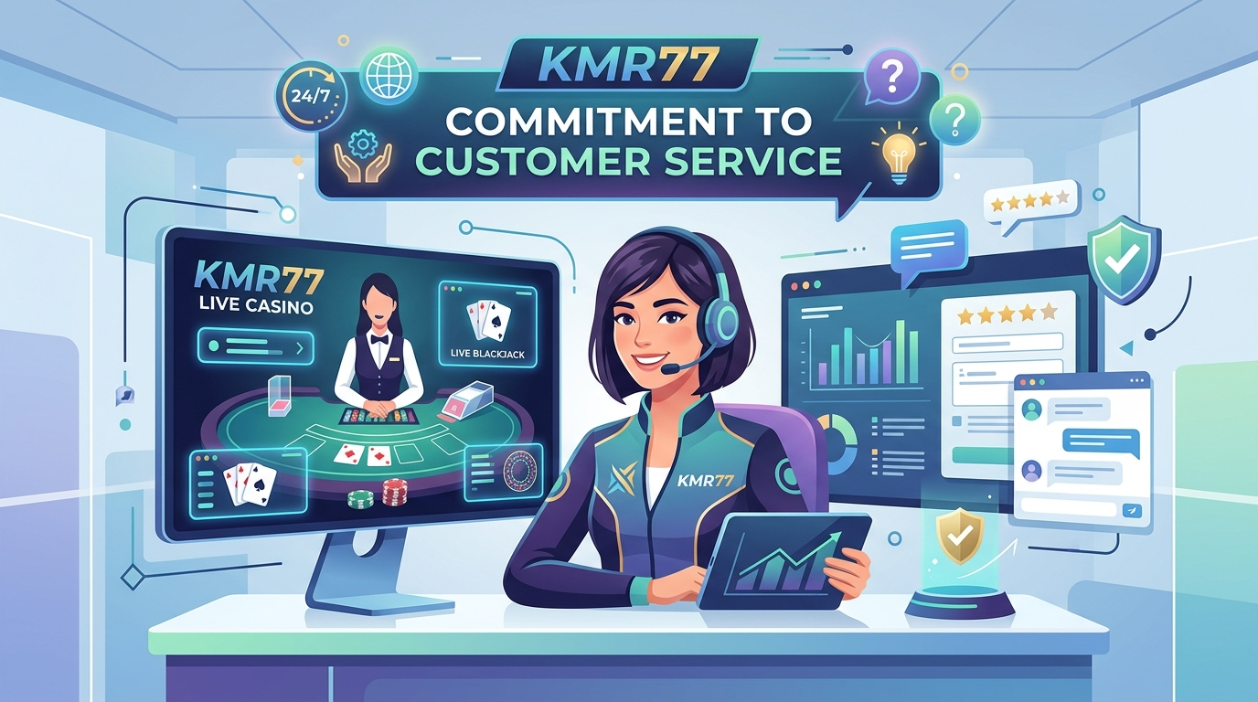 ការប្តេជ្ញាចិត្តរបស់ KMR77 ចំពោះសេវាកម្មអតិថិជន