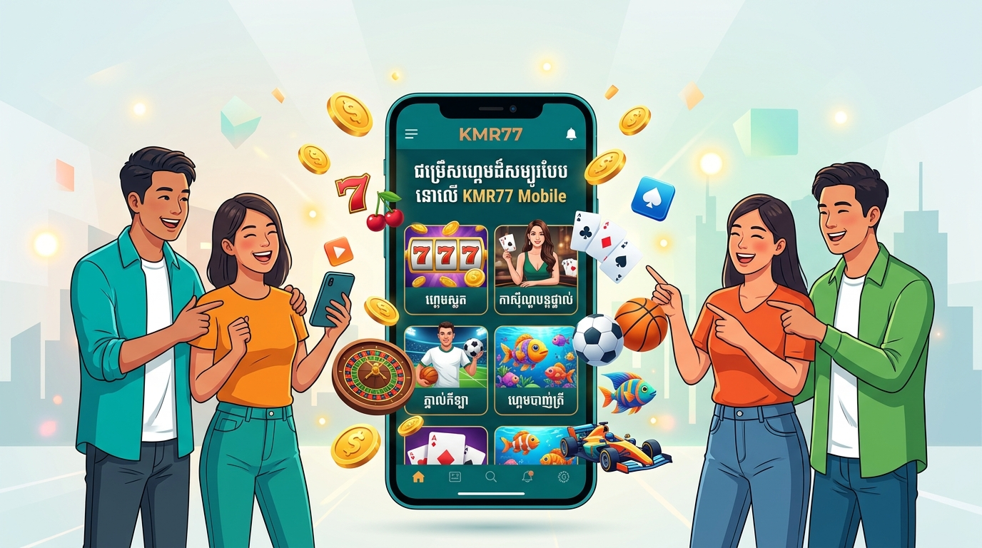 ជម្រើសហ្គេមដ៏សម្បូរបែបនៅលើ KMR77 Mobile