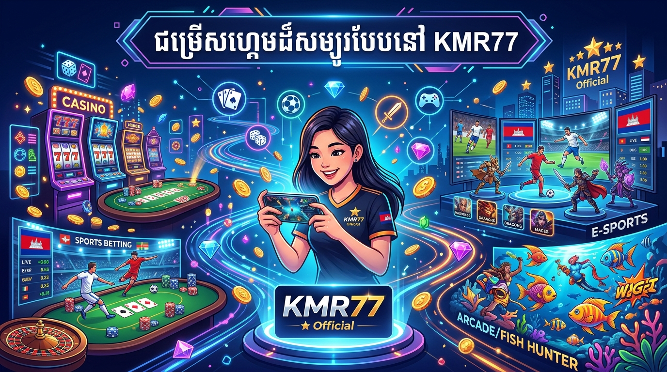 ការលេងល្បែងប្រកបដោយការទទួលខុសត្រូវជាមួយ KMR77