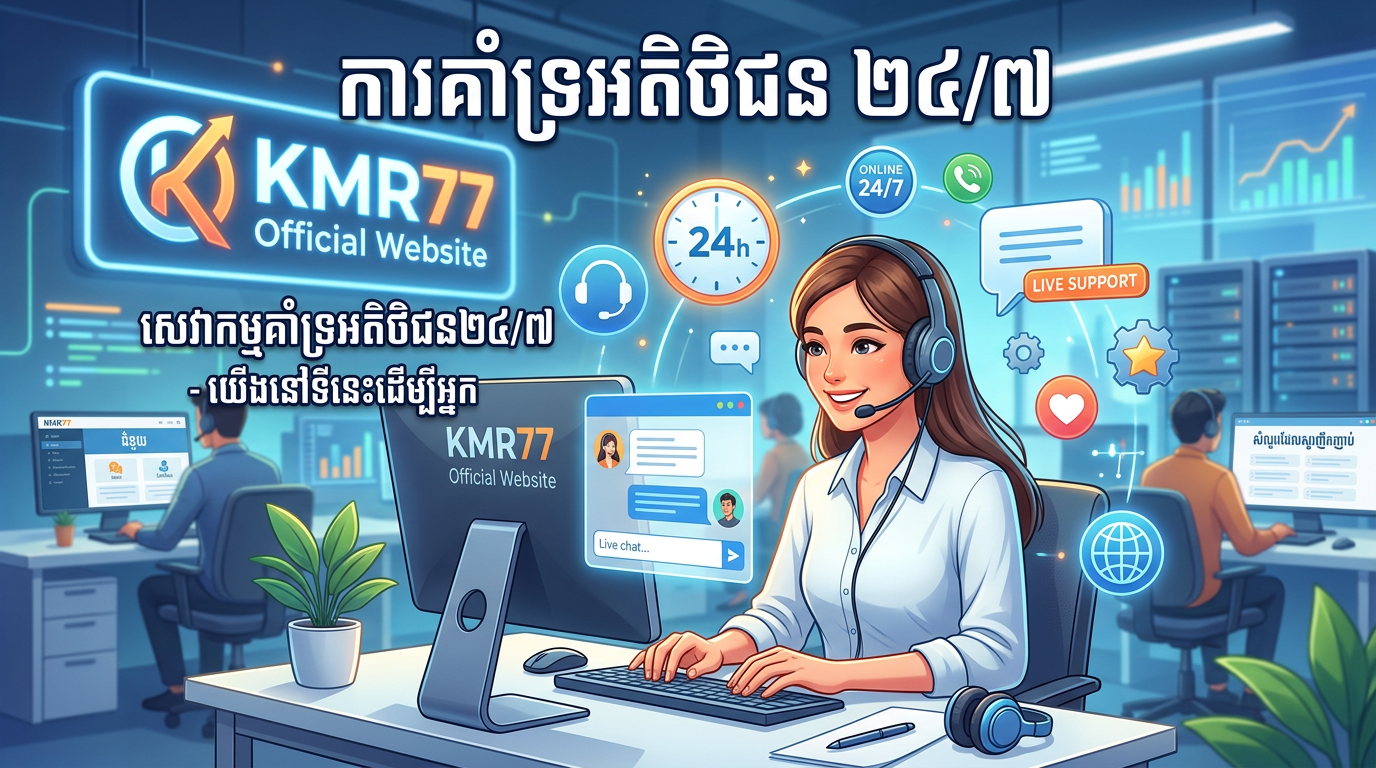 ជម្រើសហ្គេមកាស៊ីណូដ៏សម្បូរបែបនៅ KMR77