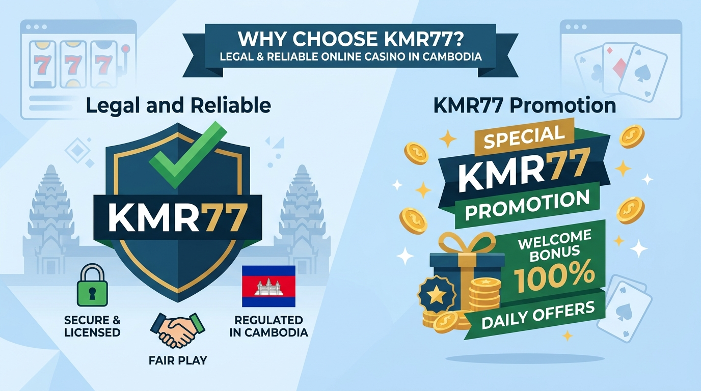KMR77 Promotion - ការដាក់ប្រាក់ និងដកប្រាក់រហ័ស និងសុវត្ថិភាព